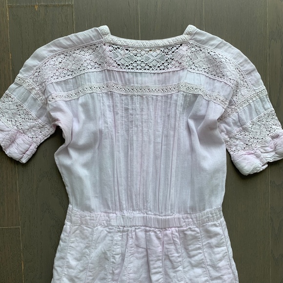 LoveShackFancy Pink tye dye long dress - Picture 10 of 10